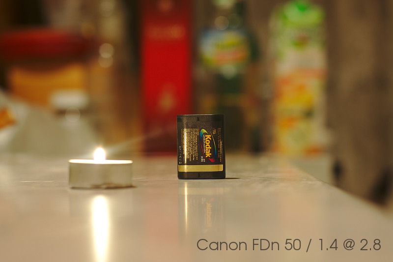 Canon FDn 50mm/1.4 @ 2.8