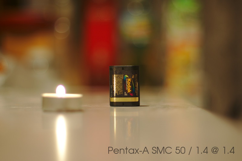 Pentax SMC-A 50mm/1.4 @ 1.4